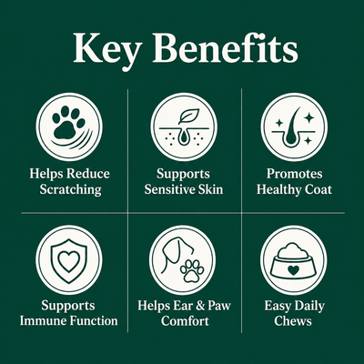 PawDuffy™ Itch & Skin Comfort Chews