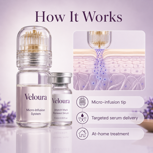 Veloura™ Micro-Infusion Stretch Mark Recovery System